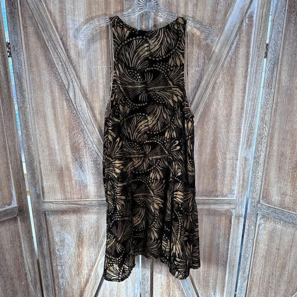 Free People Ellie Burnout Velvet Mini Dress - Picture 4 of 9